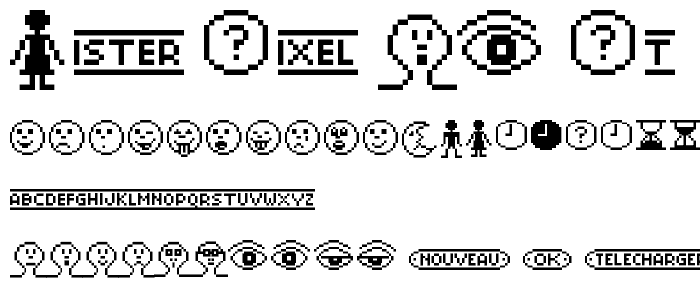 Mister Pixel 16 pt - ToolsOne font